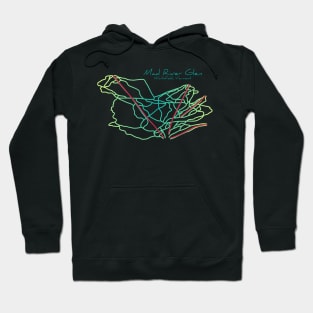 Mad River Glen Trail Map Hoodie